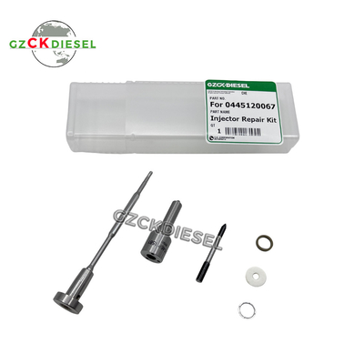 Kit de reparação do injetor Bocal DLLA146P1581 válvula F00RJ01479 para 0445120067 0 445 120 067 Injetor