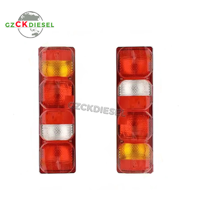 Lâmpada traseira de camião original esquerda YZ952581500001 Lâmpada traseira direita YZ952581500002 Para HOWO NJ17 Lâmpada traseira LHS