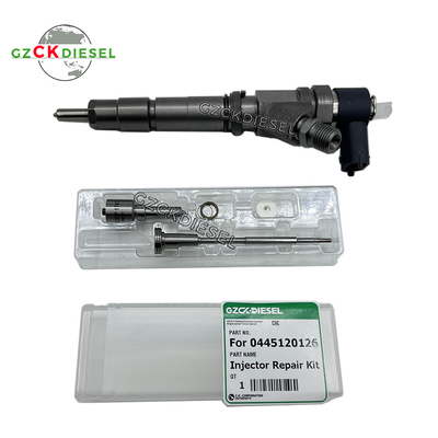 Kit de reparação de injetores Bocal DLLA135P1747 0433172069 válvula F00RJ02266 para 0445120126