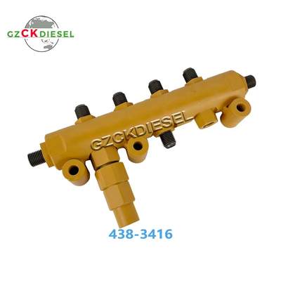 Tubos de combustível ferroviários comuns 438-3416 4383416 Para a escavadeira Caterpillar E320D E323D C6.4 C6.6 Motor
