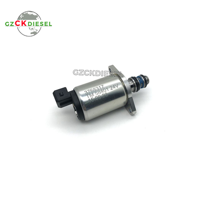Válvula solenoide TM58401 3768317 24 V para motor de carregador de escavadeira