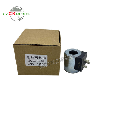 24V/12V ID 18MM Alta bobina de válvula de solenoide de 40MM para escavadeira LG6225/6060/215