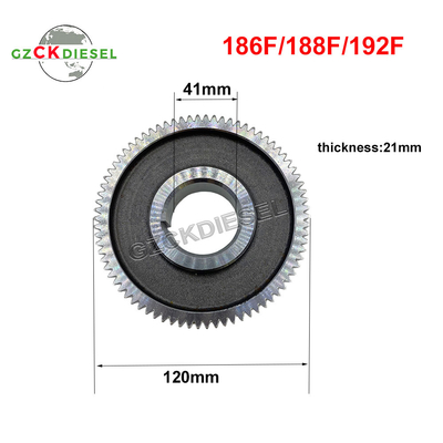 Gerador de bomba de água resfriado a ar 170F 173F 178F 186F 188F 192F Engrenagem do eixo de camisa
