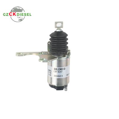 Válvula Solenoide de Corte 139-8247 1398247 para   C-9 C9 Motor C7 3126E 305.5 306 307B 307C Escavadeira