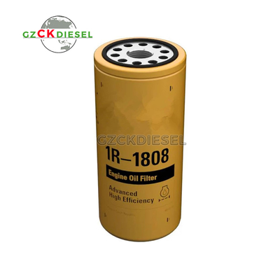 Filtro de Óleo 1R-1808 para Escavadeira 3412 3412C 3412E 3456 3512C C11 C13 C15 C18 C27 C32 C7 C7 C9 Motor