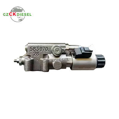 Válvula Solenoide da Bomba do Pistão do Ventilador 2590907 259-0907 583970 para Escavadeira E330D E336D E349D Motor C9 C13