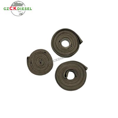 Arnês de fio trançado de fibra resistente ao fogo Manga Tamanho 13mmx3m 20mmx3m 25mmx3m