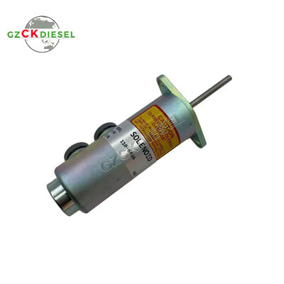 Válvula solenoide de 12 V 110-6466 para escavadeira E3306 E3406 E330B 235D 245D Válvula de controlo hidráulico
