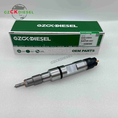 Injetor de diesel de carris comuns 0445120044 para partes de escavadeiras de motores